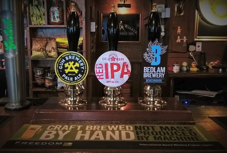 draught-beers-lagers-IPA-Bedlam-Gun-Brewery-crafted